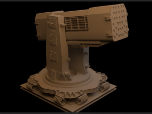 rocketlauncher 3D मॉडल