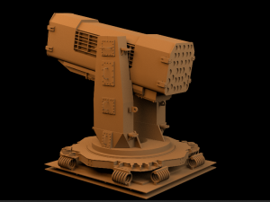 rocketlauncher 3D मॉडल