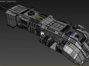 figterspaceshipe 3D Model