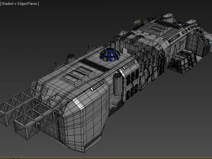 figterspaceshipe 3D Model
