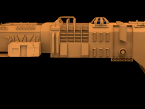 figterspaceshipe 3D Model