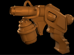 fire-gun Model 3D