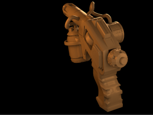 fire-gun Model 3D
