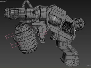 fire-gun 3D Model