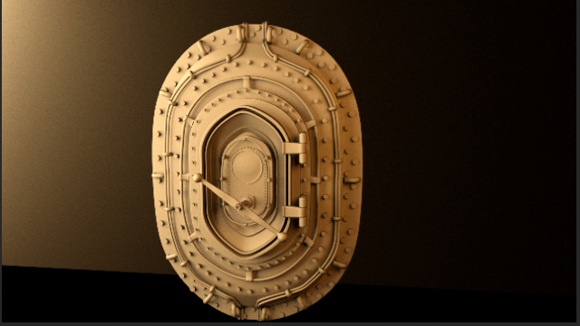 ship-door 3D Model .c4d .max .obj .3ds .fbx .stl .blend 