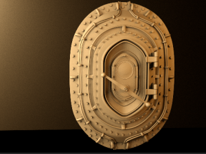 ship-door 3D Model