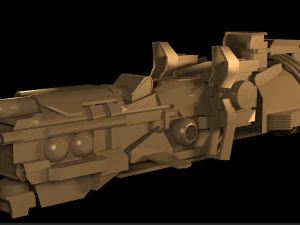 wojna kosmiczna Model 3D