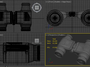 telescop 3D Model