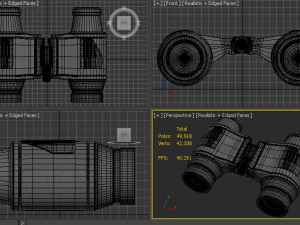 telescop 3D Model