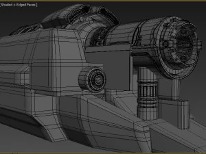 spaceshippart 3D Model