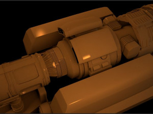 spaceshippart Modèle 3D