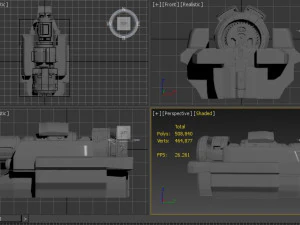 spaceshippart 3D Model