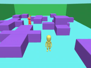 run attack 3d buildbox game template 3D Model