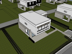 modern villa - single family 3D Модель