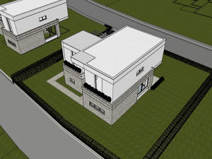 modern villa - single family 3D Модель