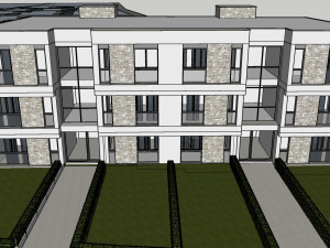 beach apartment building type 2 3D मॉडल