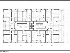 modern mixed-use building 3D Model