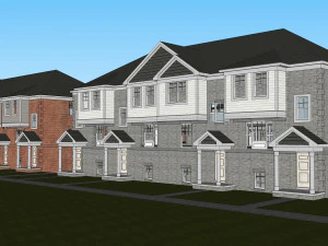 attached housing 3D Model