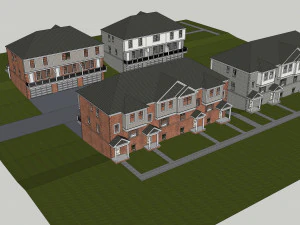 attached housing 3D Model