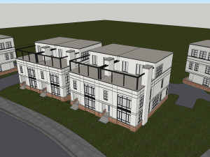 residential complex 2 3D मॉडल