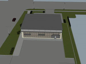 coffee shop 3D Model