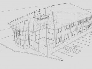 office building 2 3D 모델