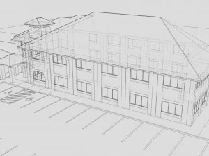 office building 2 3D Model