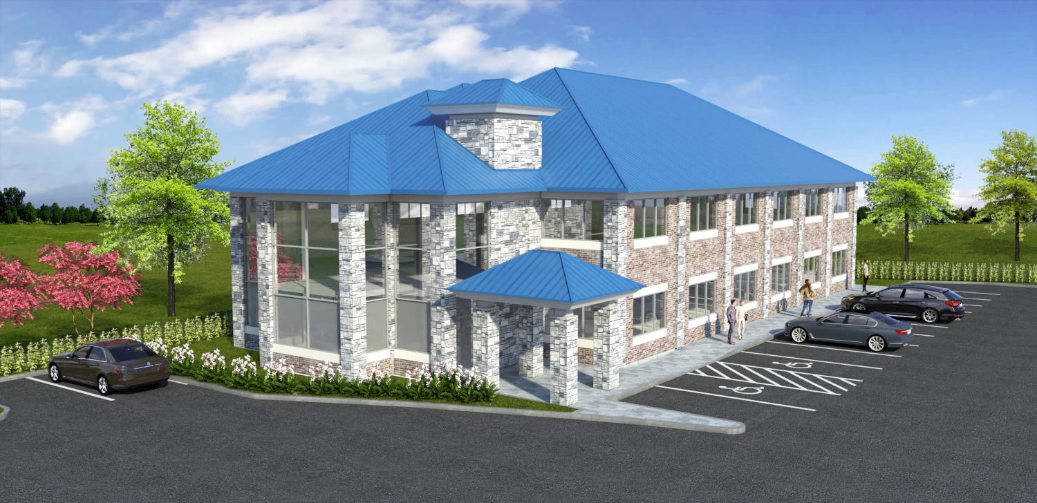 office building 2 3D Model .c4d .max .obj .3ds .fbx .stl .blend 