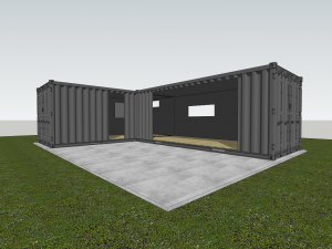 container home 3Dモデル