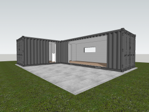 container home 3Dモデル
