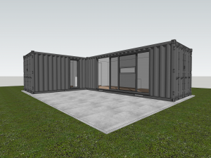 container home 3Dモデル