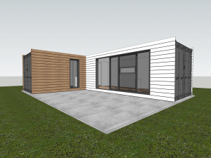 container home 3Dモデル