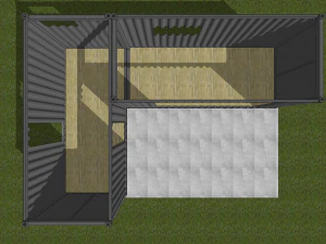 container home 3D Model