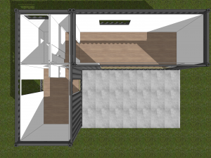 container home 3Dモデル