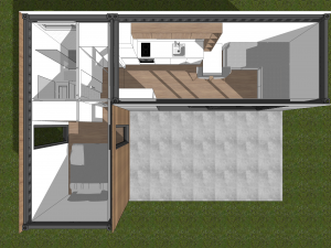 container home 3Dモデル