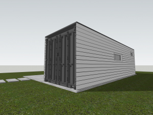 container home 3Dモデル