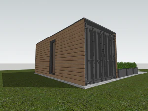 container home 3D Model
