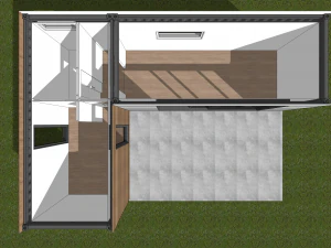 container home 3D Model