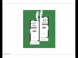 contemporary villa 2-units 3D Model
