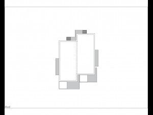 contemporary villa 2-units 3D Model