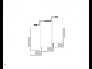 contemporary villa 3-units 3D मॉडल