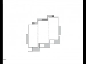 villa contempor&acirc;nea com 3 unidades Modelo 3D