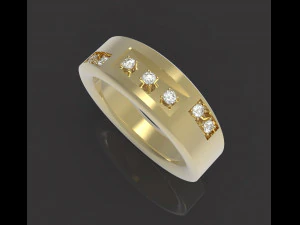 ring gold asim 3D Print Model