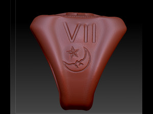 ring moon Modelo de impresión 3D