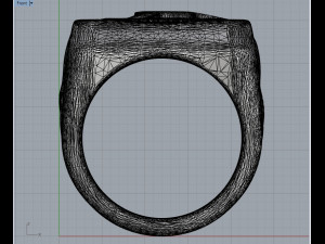 ring moon Modelo de impresión 3D