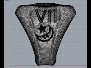 ring moon 3D Print Model