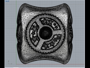 ring moon Modelo de impresión 3D