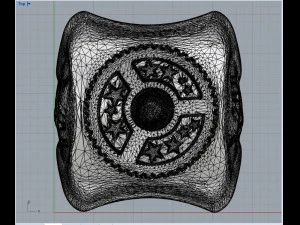 ring moon 3D Print Model