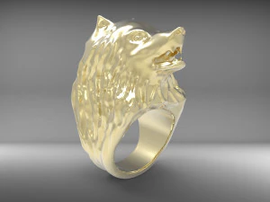 wolfring 3D Print Model