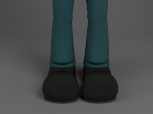 cartoon redneck no rig 3D मॉडल